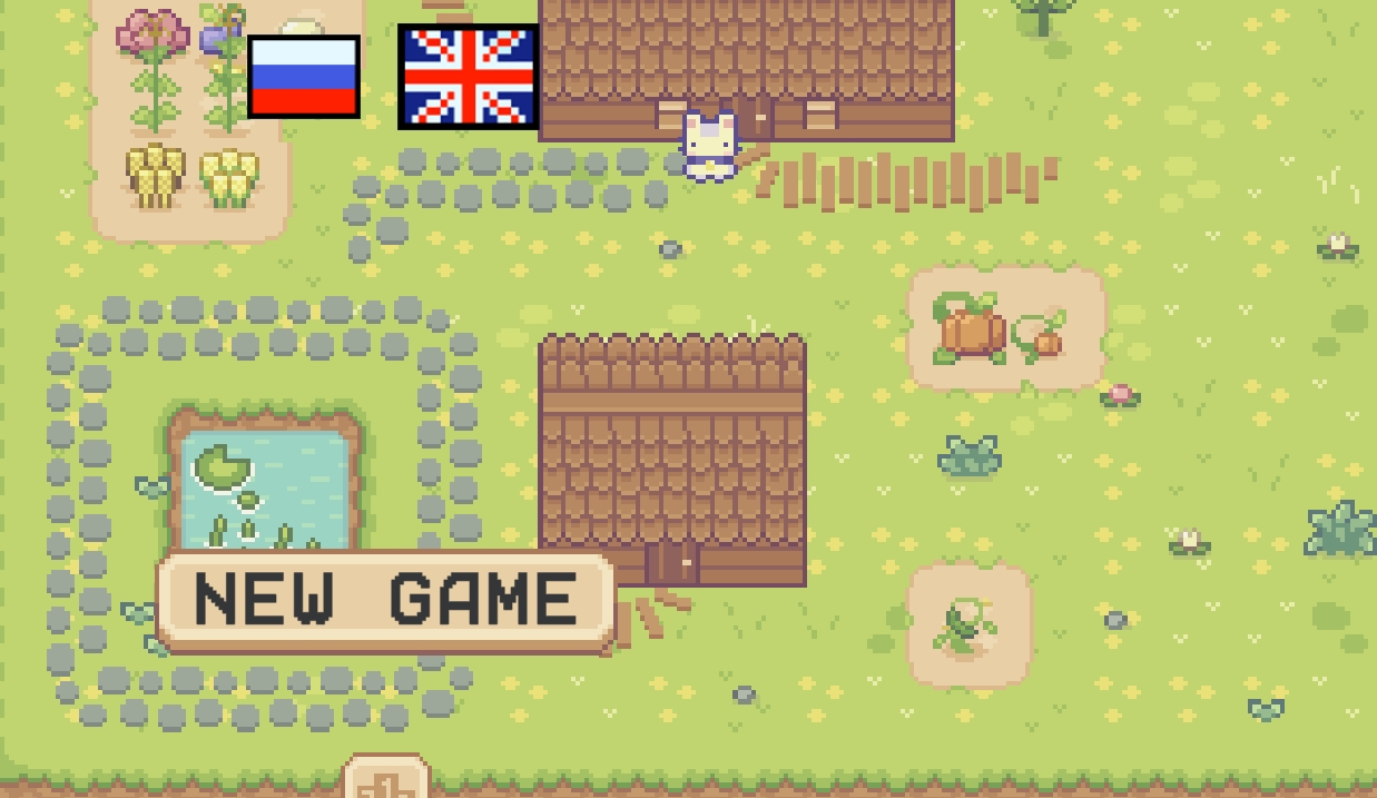 Farming gameplay in Island Farm: Cat Gardener